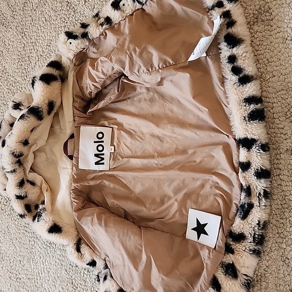 MOLO Baby Girl Ulva Wild Dot Print Jacket - Picture 5 of 12